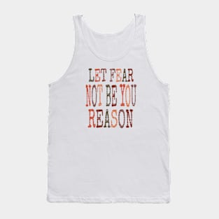 I hate fear Tank Top